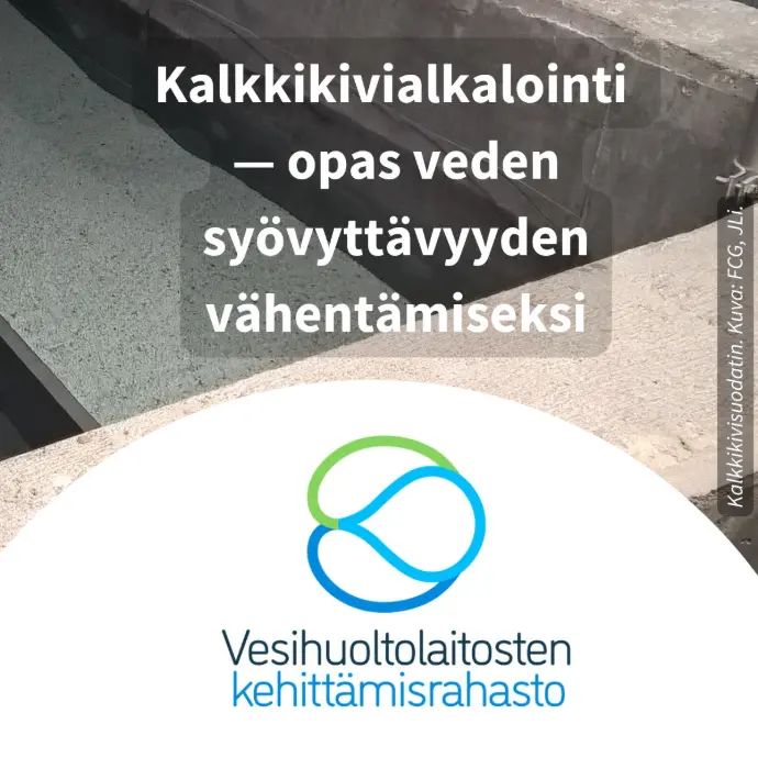 Kalkkikivialkalointi — opas veden syövyttävyyden vähentämiseksi